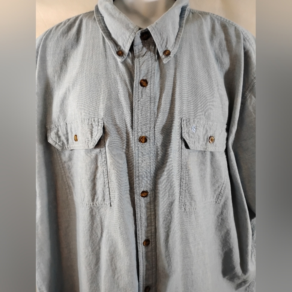 Carhartt Relaxed Fit Button Front Size 3XL